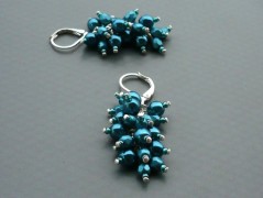 Ve fialové krajce - náhrdelník