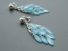 Ve fialové krajce - náhrdelník