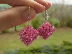 Ve fialové krajce - náhrdelník