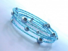 Ve fialové krajce - náhrdelník