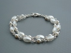 Ve fialové krajce - náhrdelník