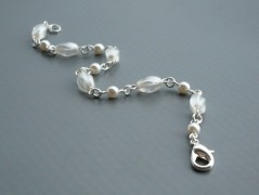 Ve fialové krajce - náhrdelník