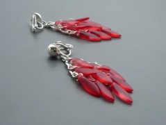 Ve fialové krajce - náhrdelník