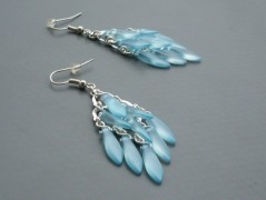 Ve fialové krajce - náhrdelník