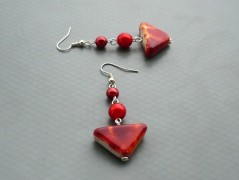 Ve fialové krajce - náhrdelník