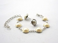 Ve fialové krajce - náhrdelník