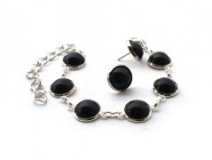 Ve fialové krajce - náhrdelník