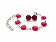 Ve fialové krajce - náhrdelník