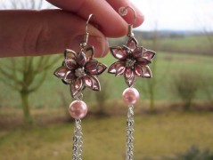 Ve fialové krajce - náhrdelník