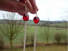 Ve fialové krajce - náhrdelník