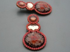 Ve fialové krajce - náhrdelník