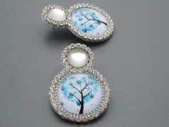 Ve fialové krajce - náhrdelník