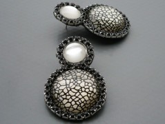 Ve fialové krajce - náhrdelník