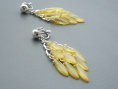 Ve fialové krajce - náhrdelník