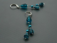 Ve fialové krajce - náhrdelník