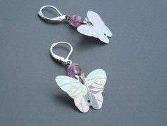 Ve fialové krajce - náhrdelník