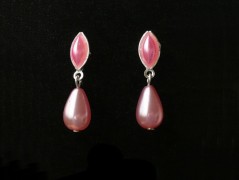 Ve fialové krajce - náhrdelník