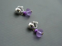 Ve fialové krajce - náhrdelník