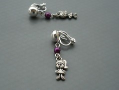 Ve fialové krajce - náhrdelník