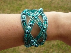 Ve fialové krajce - náhrdelník