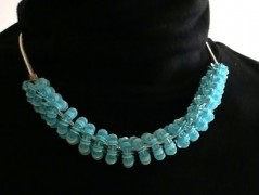 Ve fialové krajce - náhrdelník