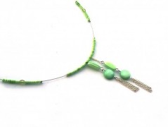 Ve fialové krajce - náhrdelník