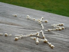 Ve fialové krajce - náhrdelník