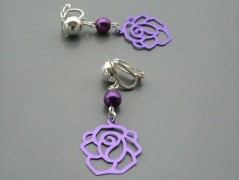 Ve fialové krajce - náhrdelník