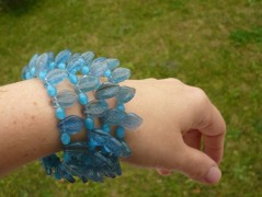 Ve fialové krajce - náhrdelník