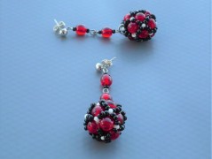 Ve fialové krajce - náhrdelník