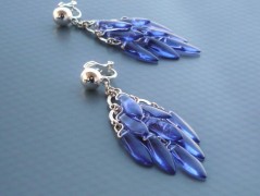 Ve fialové krajce - náhrdelník