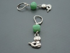 Ve fialové krajce - náhrdelník