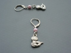 Ve fialové krajce - náhrdelník