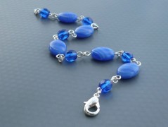 Ve fialové krajce - náhrdelník