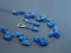 Ve fialové krajce - náhrdelník