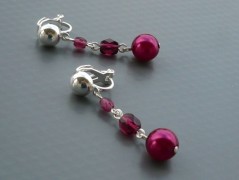 Ve fialové krajce - náhrdelník