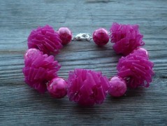 Ve fialové krajce - náhrdelník