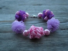 Ve fialové krajce - náhrdelník