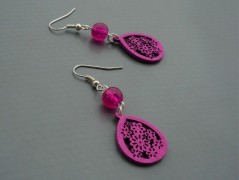 Ve fialové krajce - náhrdelník