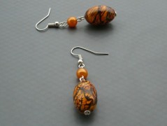 Ve fialové krajce - náhrdelník