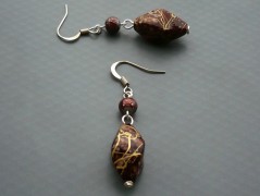 Ve fialové krajce - náhrdelník