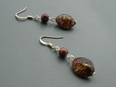 Ve fialové krajce - náhrdelník