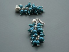 Ve fialové krajce - náhrdelník