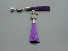 Ve fialové krajce - náhrdelník