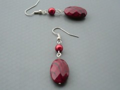 Ve fialové krajce - náhrdelník