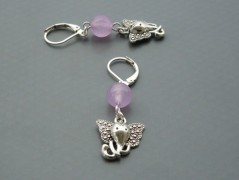 Ve fialové krajce - náhrdelník