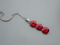 Ve fialové krajce - náhrdelník