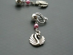 Ve fialové krajce - náhrdelník