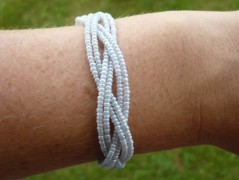 Ve fialové krajce - náhrdelník