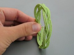 Ve fialové krajce - náhrdelník